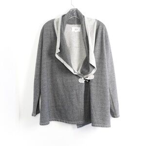 JACK BB Dakota open knit cardigan distressed loose fit lagenlook layering cozy m